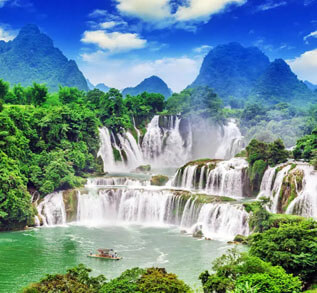 Wasserfälle in Vietnam